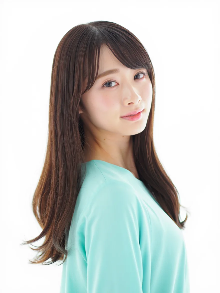 ヘアカタログのAIヘアスタイル：ゆる巻きロング